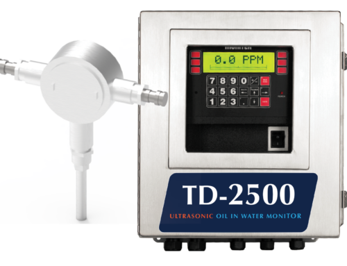 TD-2500 Contrôleur ultrasonique de la présence d'huile dans l'eau