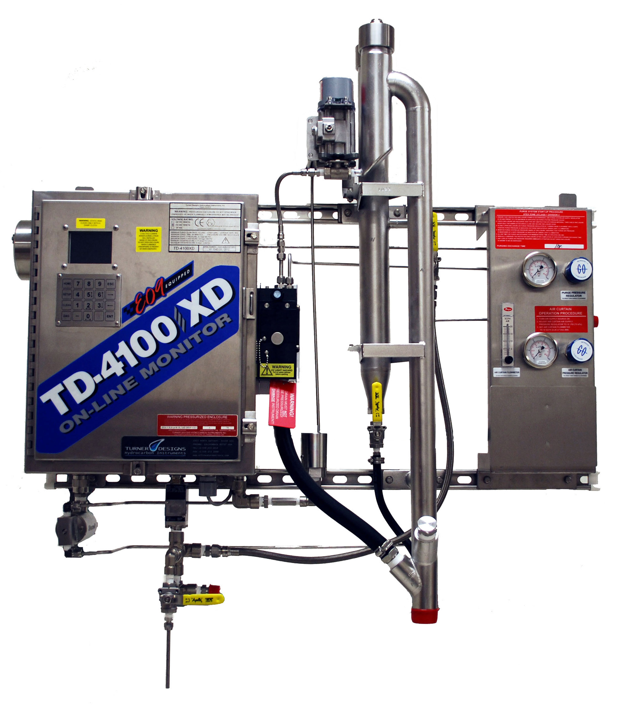 TD-4100XD Monitor de aceite en el agua